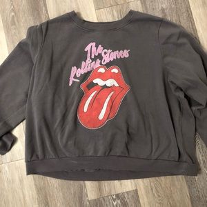 Plus size graphic sweatshirt